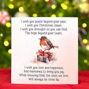 Remember Me Robin Eco Friendly Greeting Card Design 7