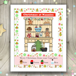 Framed Print - Christmas at Nannies