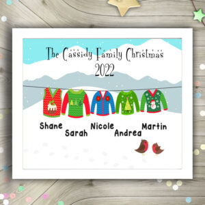 Framed Print - Christmas Jumpers